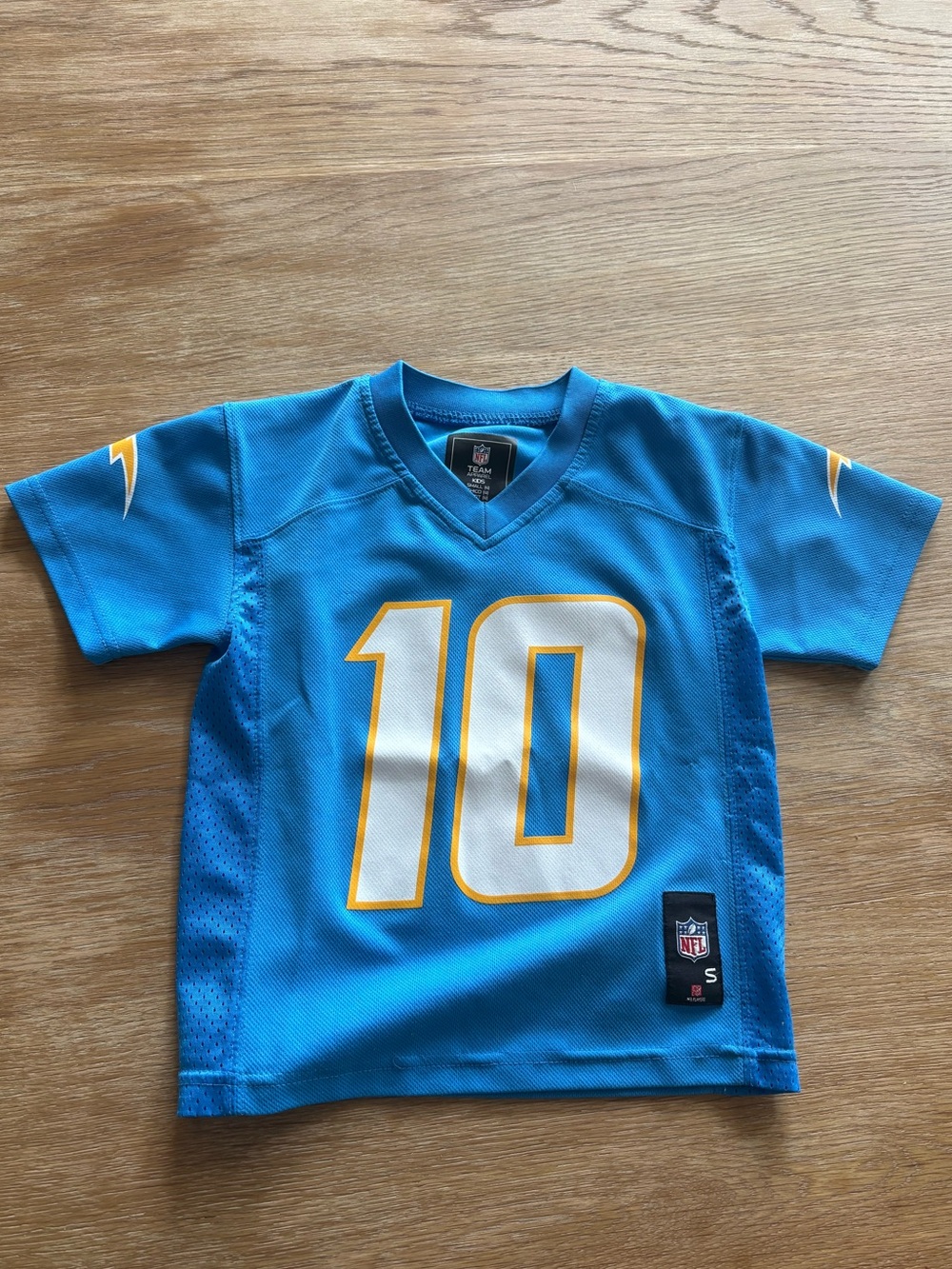 NFL Youth Herbert Chargers Blue Football Jersey